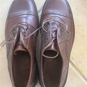 Classic Brown Leather Men's Shoes